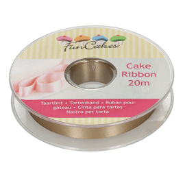 cake ribbon - goud - FunCakes